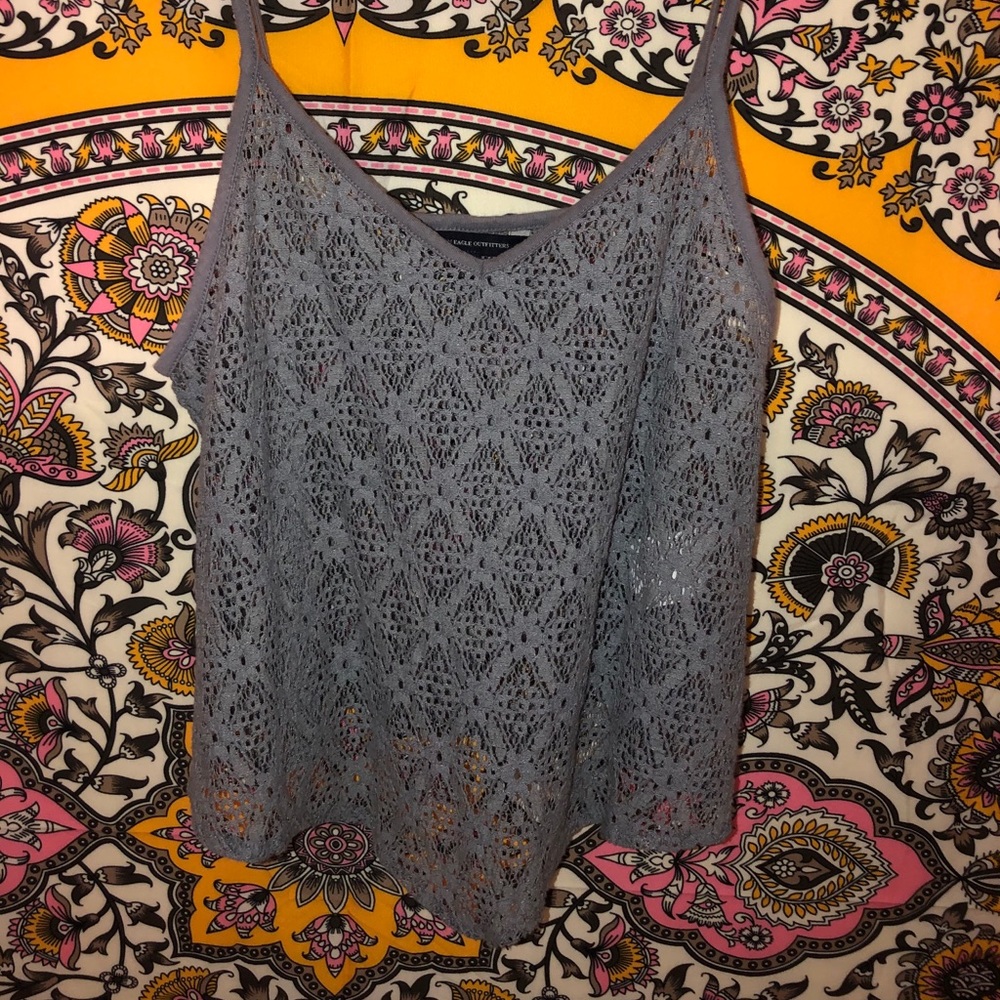 American Eagle Lace Top
